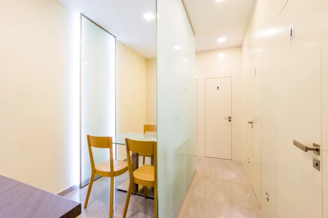 Interiér advokátní kanceláře v Brně