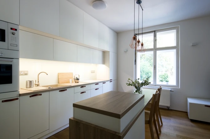 Rekonstrukce bytu v Brně – Masarykově čtvrti