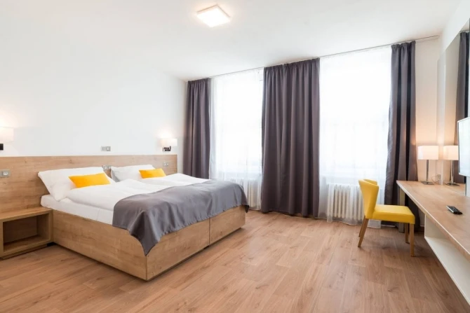 Pokoje hotelu Slavia v Boskovicích