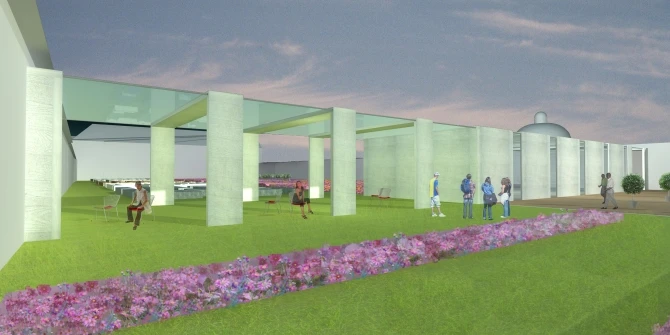 Revitalizace předpolí Květné zahrady